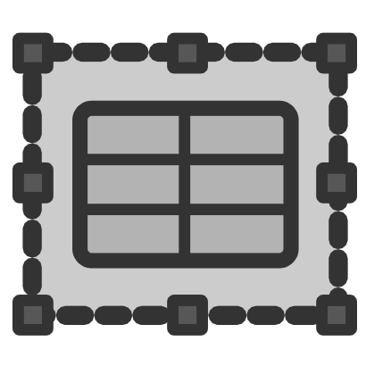 Icône gris rectangle à télécharger gratuitement